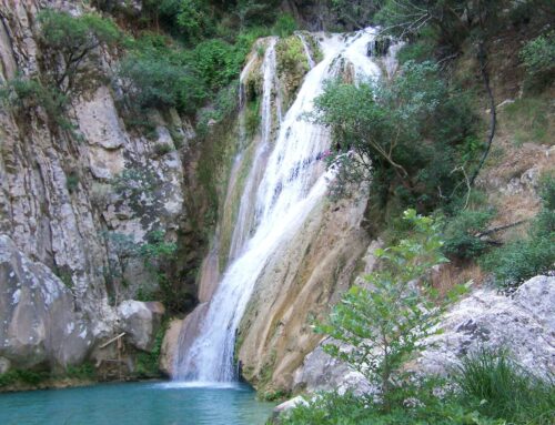 Polylimnio Waterfalls